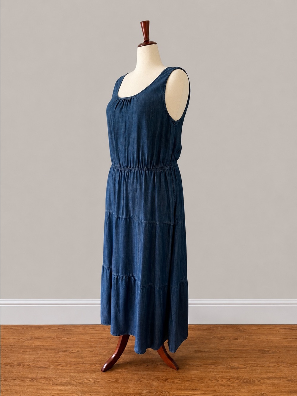 Talbots “TENCEL™ Tiered Maxi Dress Size 16 (New Without Tags)